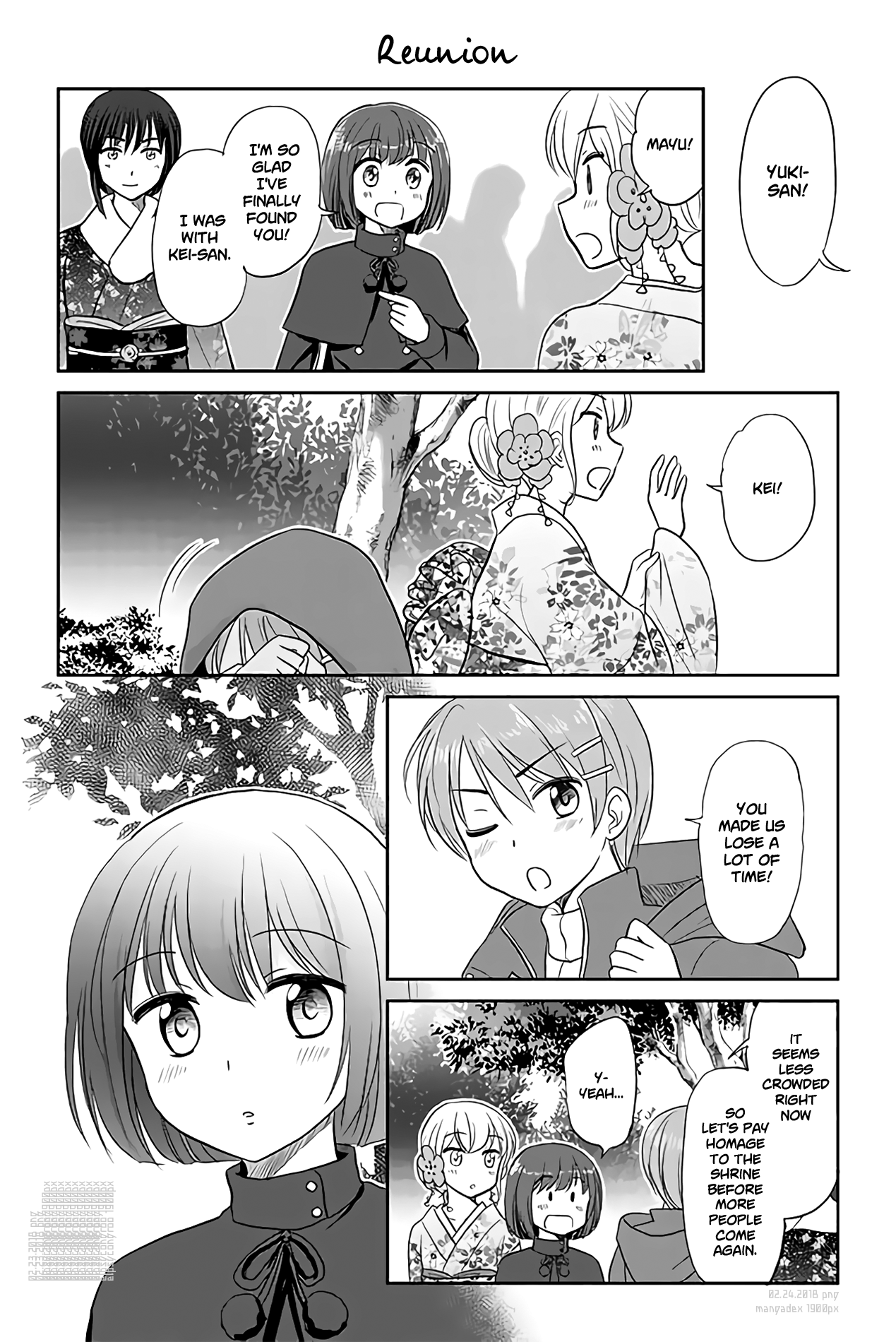 Otome Danshi ni Koisuru Otome Chapter 142 - page 1