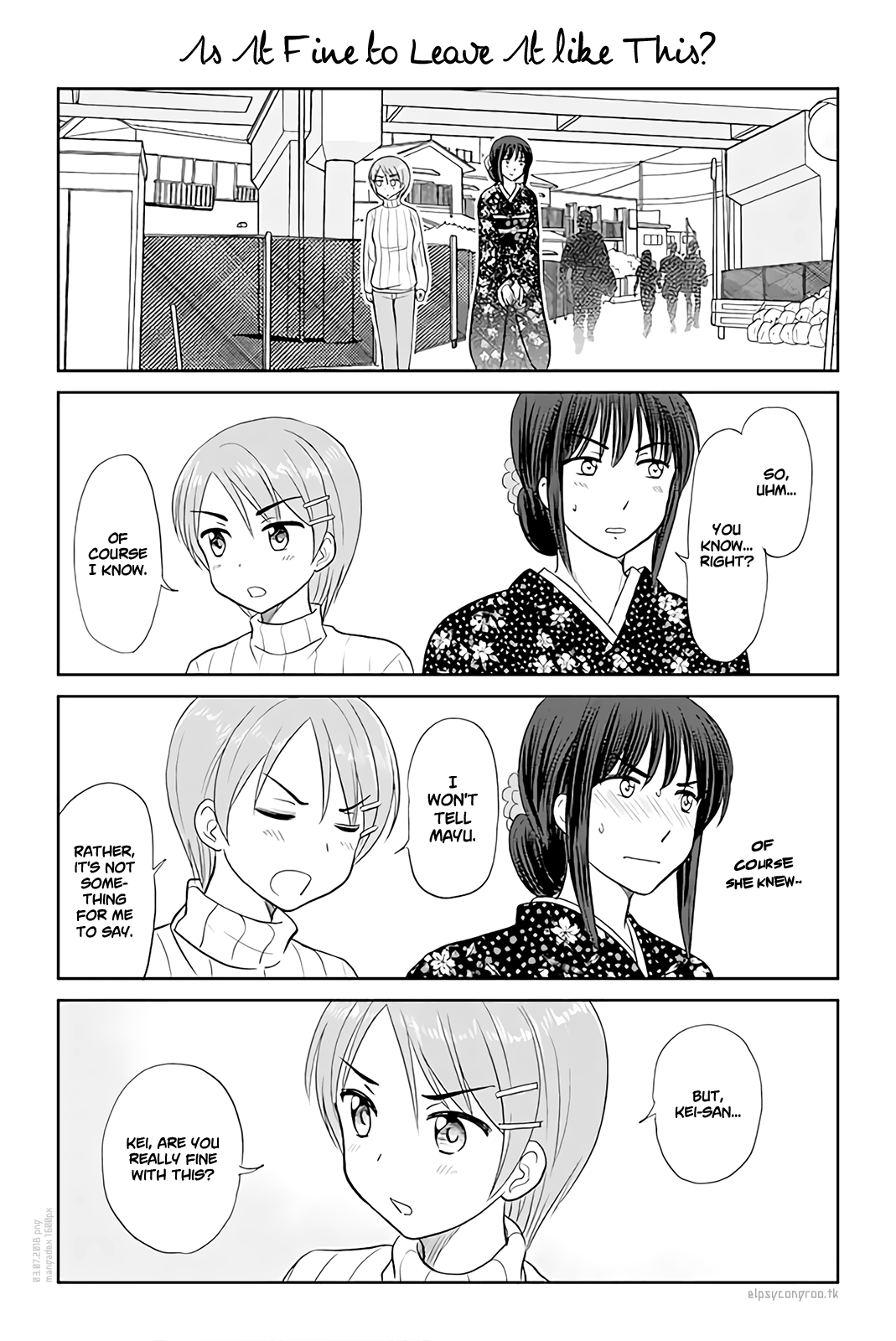 Otome Danshi ni Koisuru Otome Chapter 150 - page 1