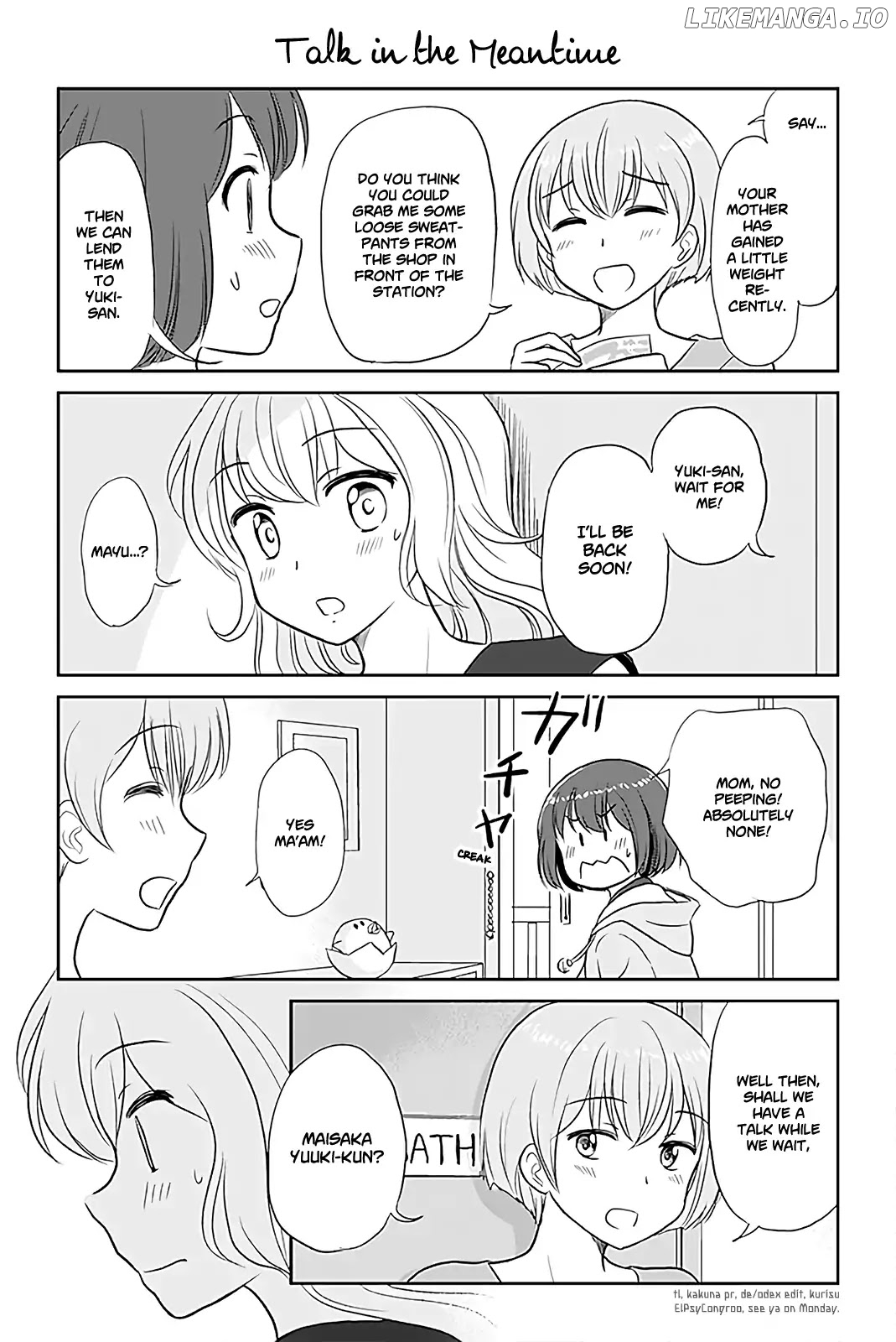 Otome Danshi ni Koisuru Otome Chapter 210 - page 1