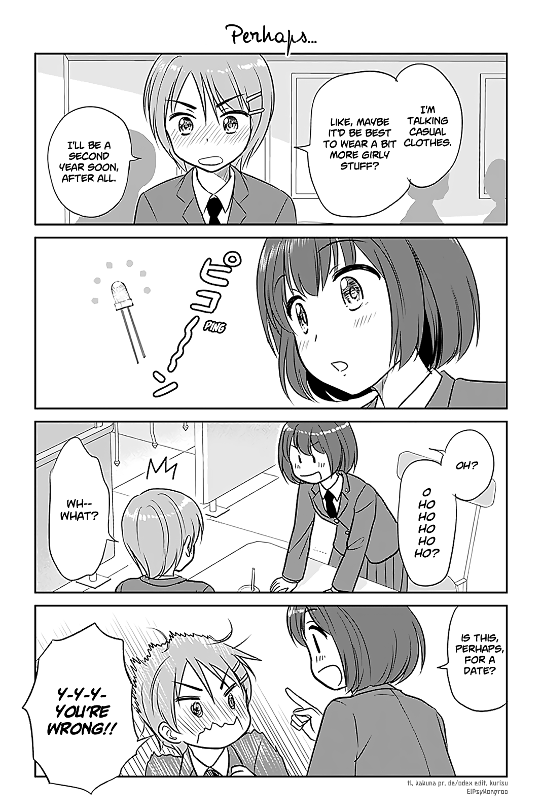 Otome Danshi ni Koisuru Otome Chapter 244 - page 1