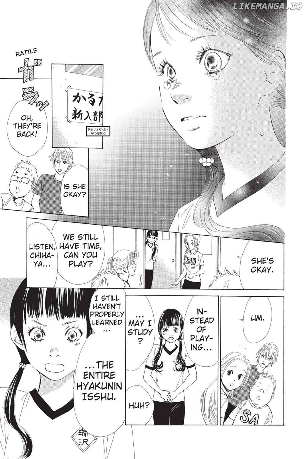 Chihayafuru chapter 53 - page 25