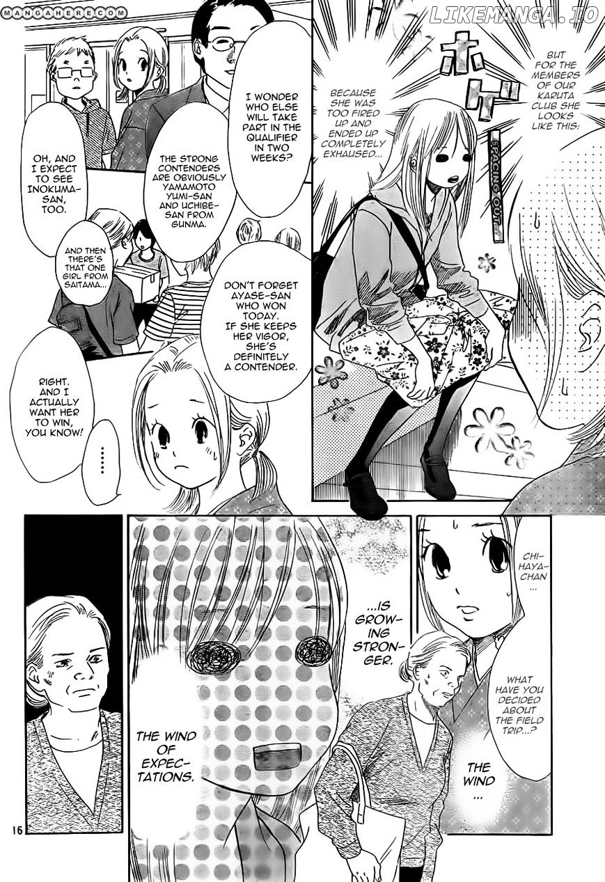 Chihayafuru chapter 105 - page 16