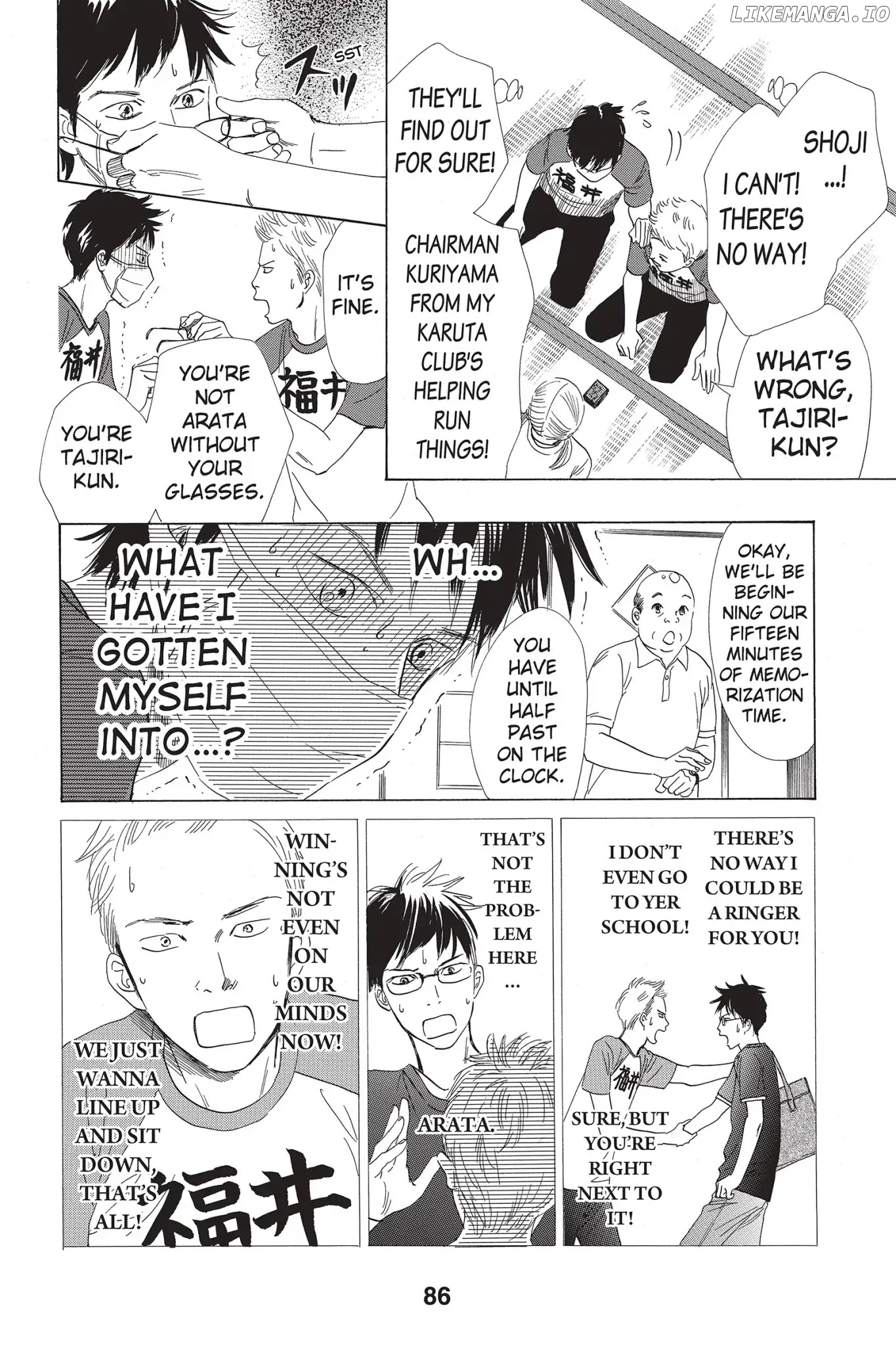 Chihayafuru chapter 66 - page 14