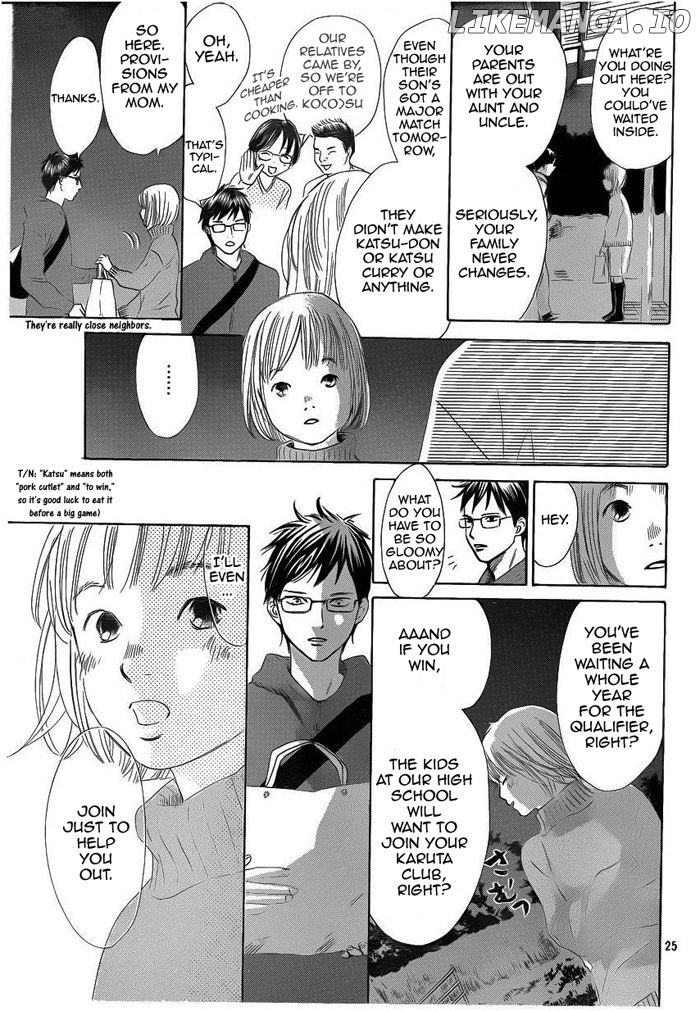 Chihayafuru chapter 106 - page 25