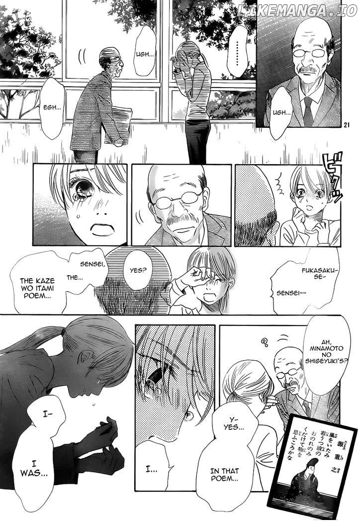 Chihayafuru chapter 139 - page 21