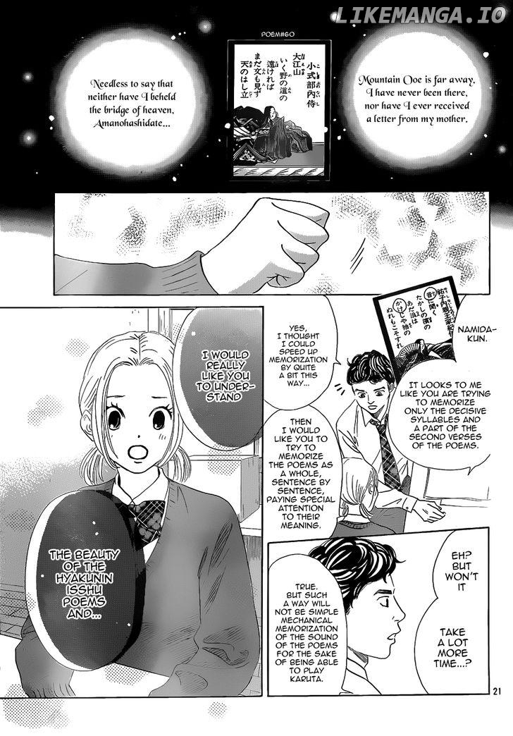 Chihayafuru chapter 142 - page 21