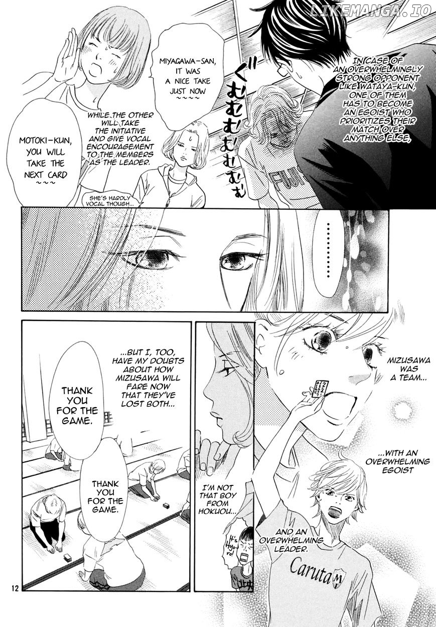 Chihayafuru chapter 143 - page 13