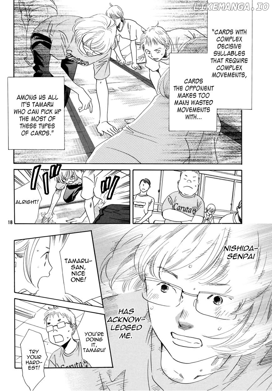 Chihayafuru chapter 146 - page 20