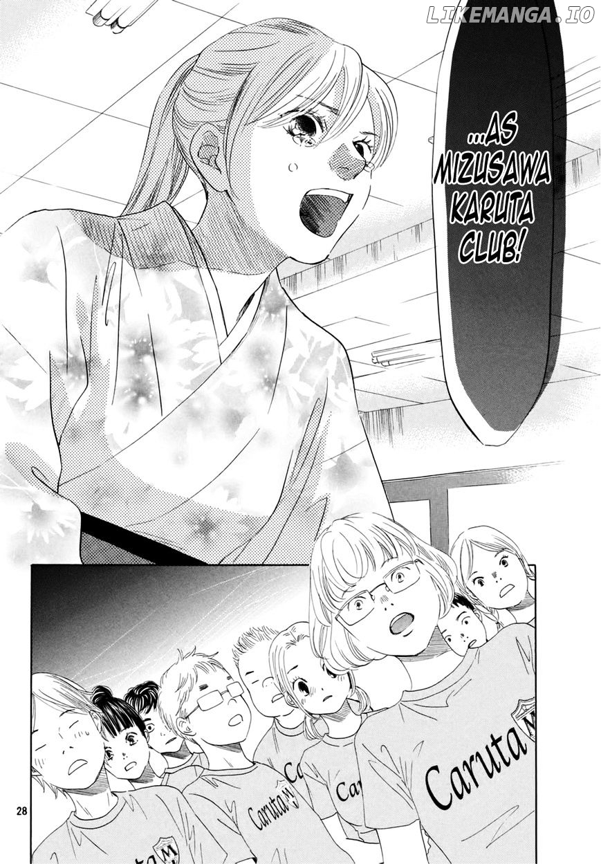 Chihayafuru chapter 146 - page 30