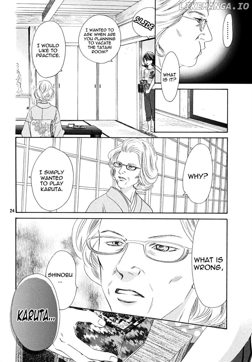 Chihayafuru chapter 153 - page 24