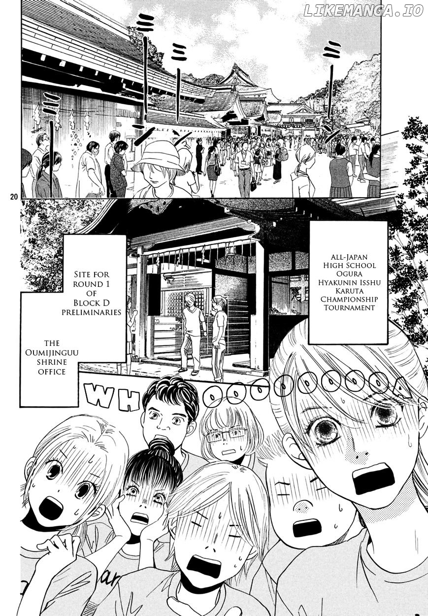 Chihayafuru chapter 155 - page 20