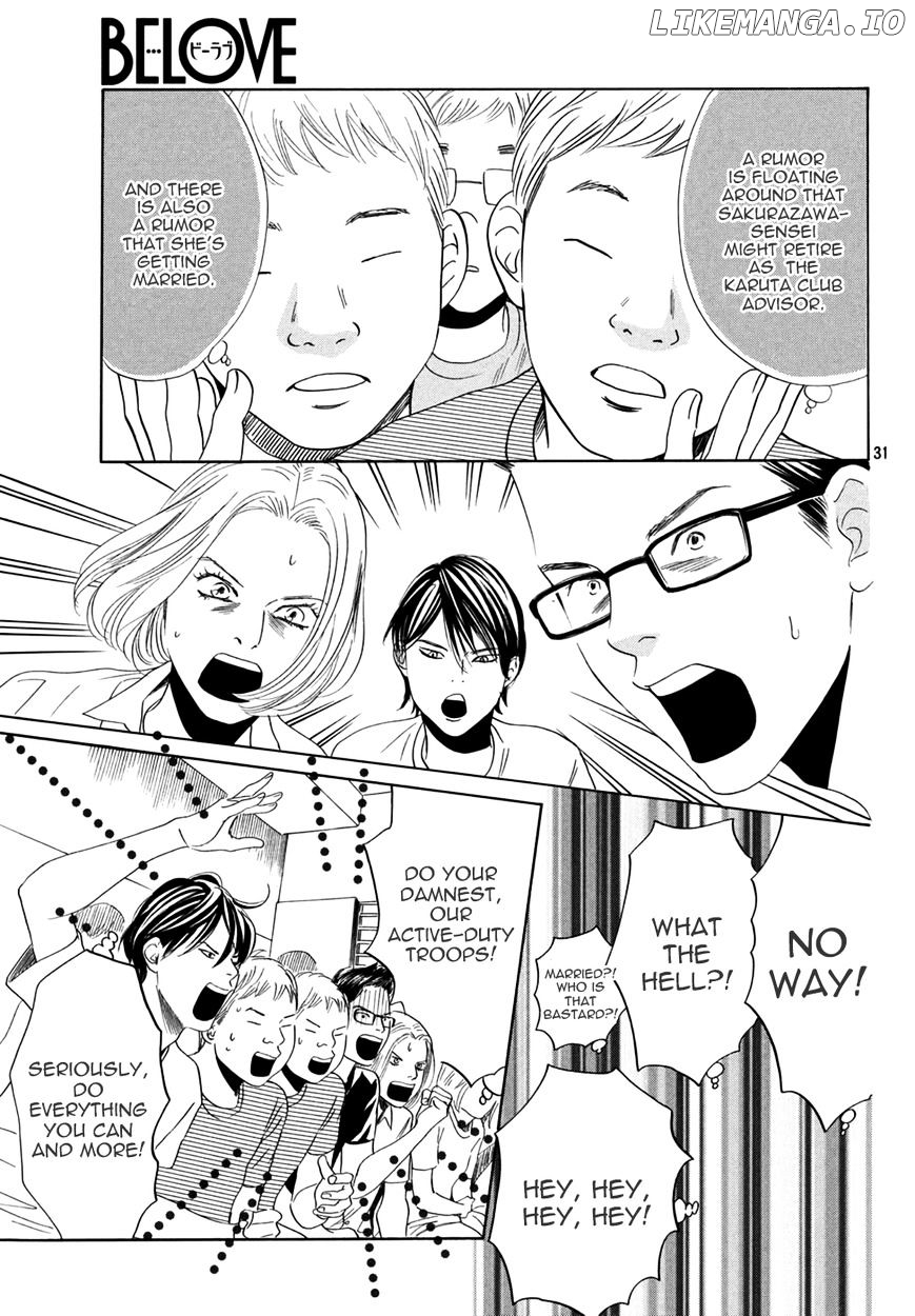 Chihayafuru chapter 155 - page 31