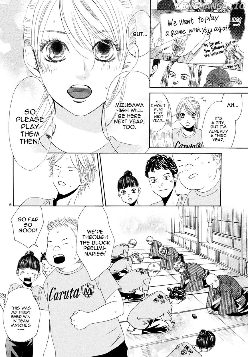 Chihayafuru chapter 156 - page 6