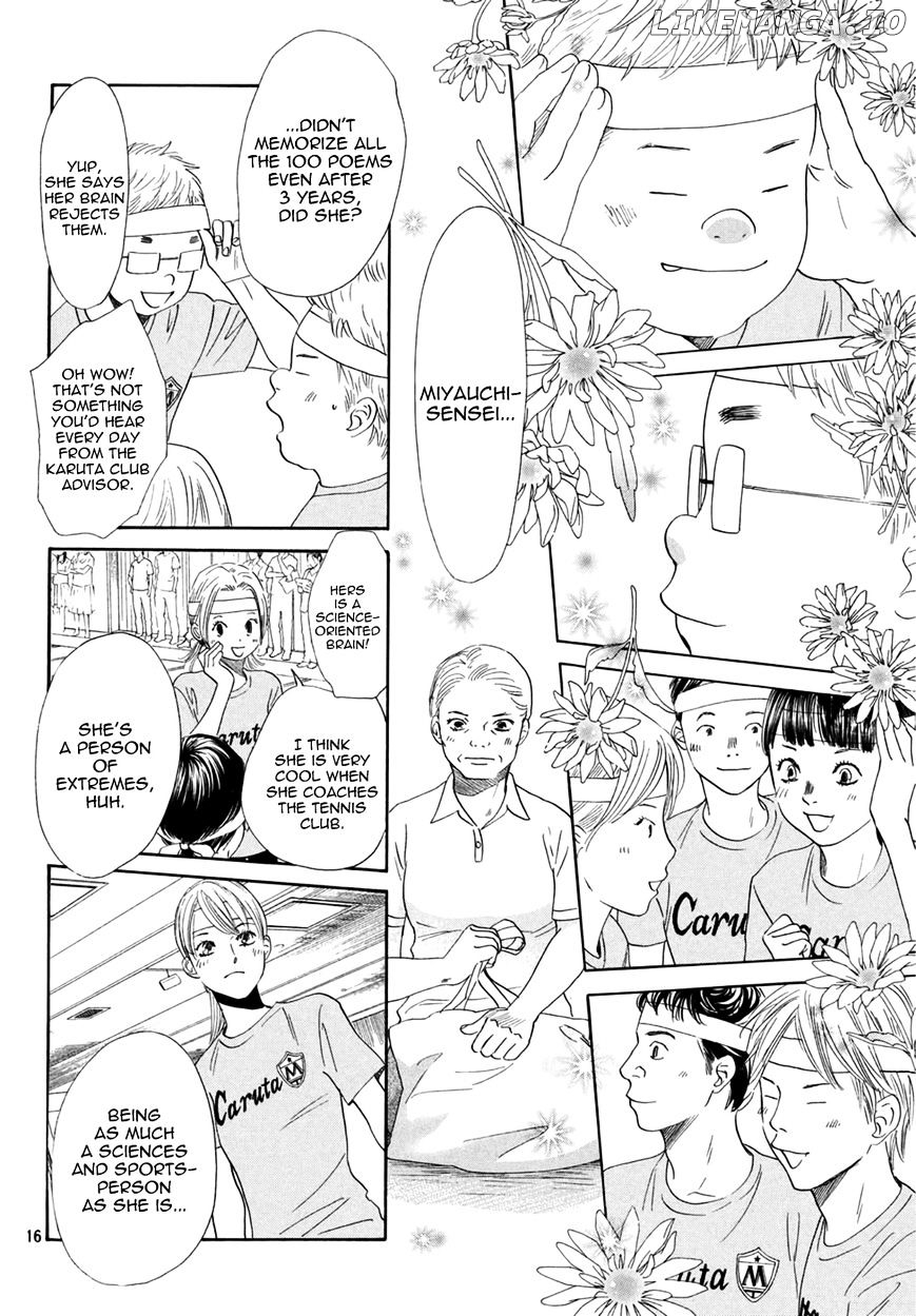 Chihayafuru chapter 157 - page 16