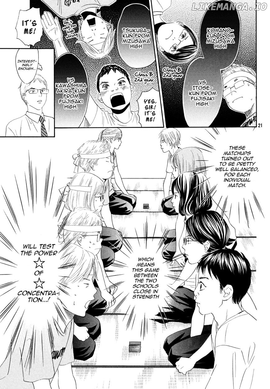 Chihayafuru chapter 157 - page 20