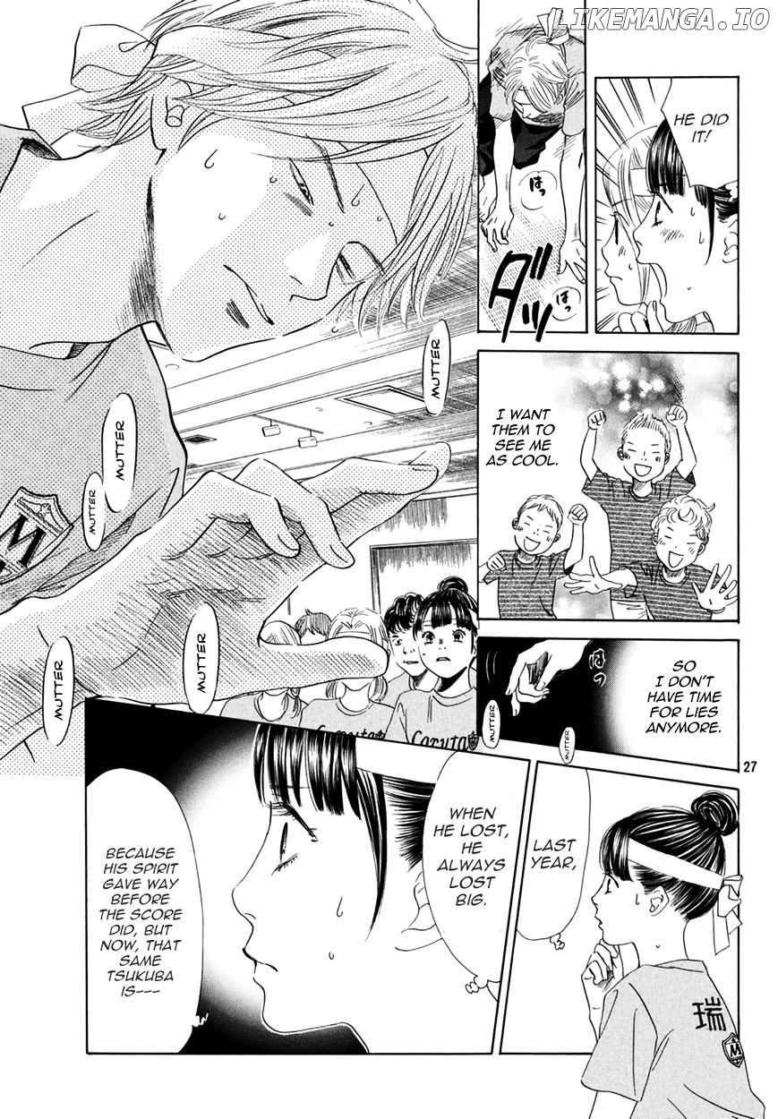 Chihayafuru chapter 158 - page 27