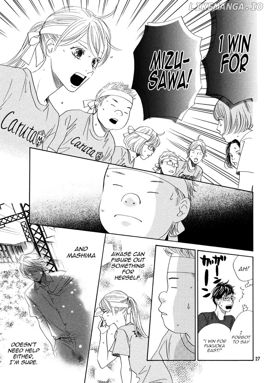 Chihayafuru chapter 159 - page 28