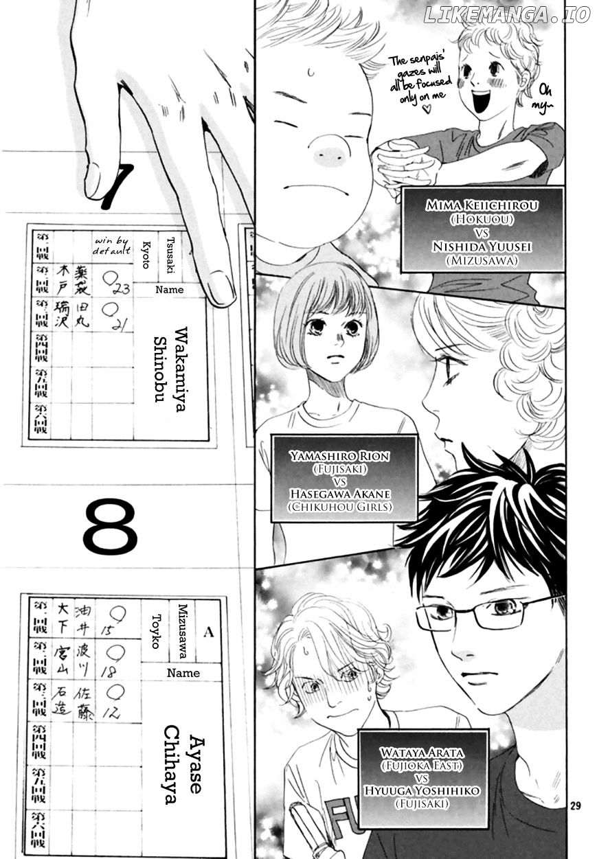 Chihayafuru chapter 166 - page 29