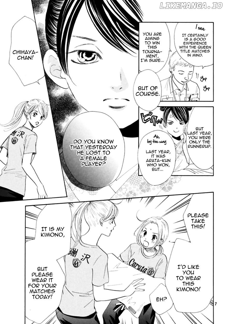 Chihayafuru chapter 166 - page 7