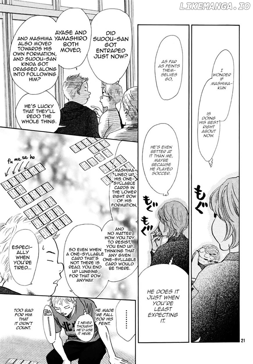 Chihayafuru chapter 184 - page 12