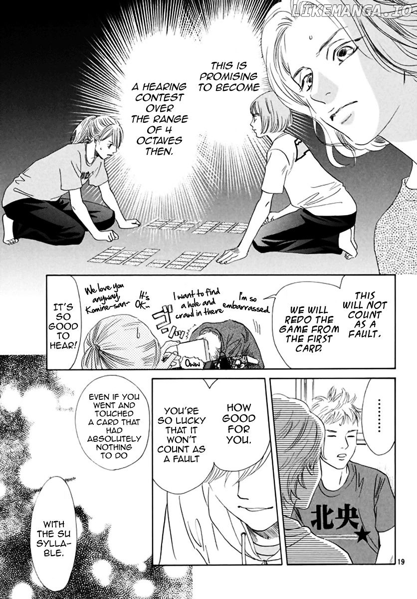 Chihayafuru chapter 184 - page 18