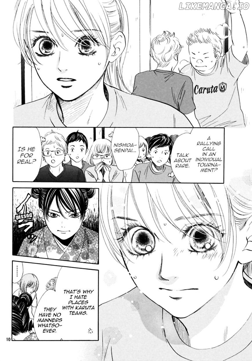 Chihayafuru chapter 168 - page 10