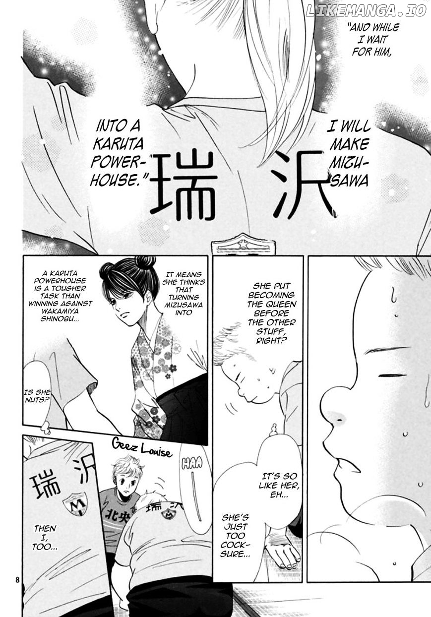 Chihayafuru chapter 168 - page 8