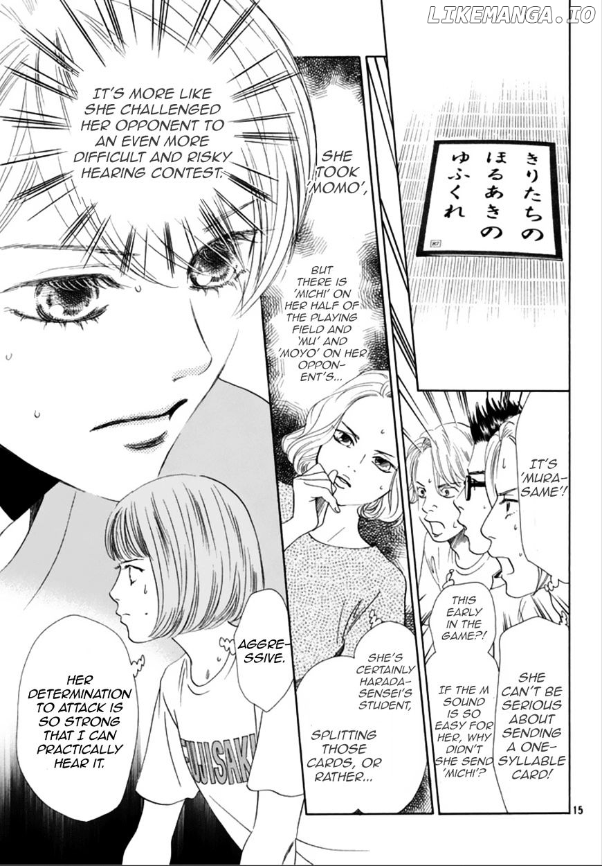 Chihayafuru chapter 185 - page 15