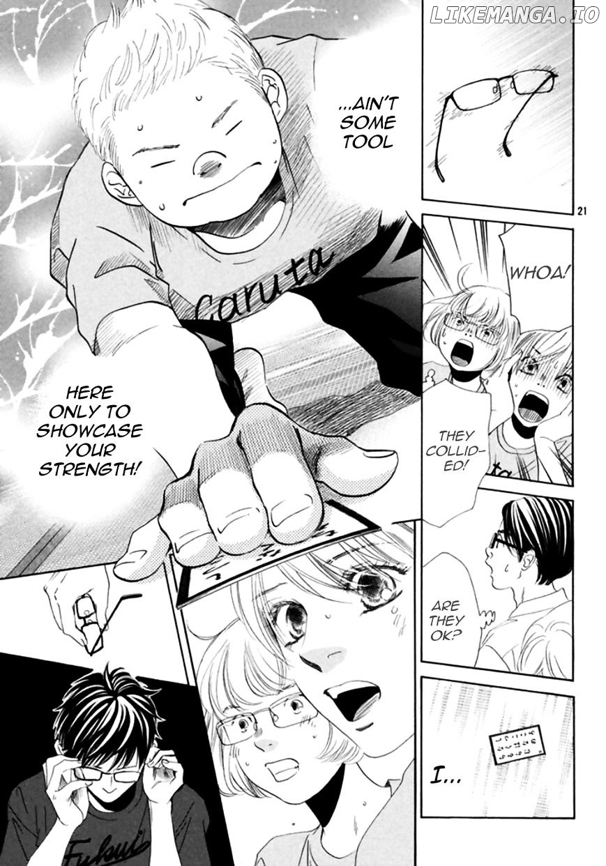 Chihayafuru chapter 169 - page 22