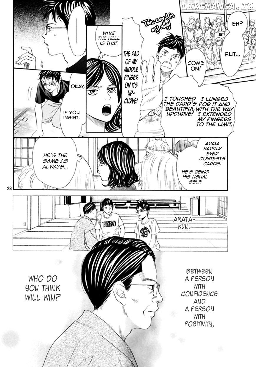 Chihayafuru chapter 186 - page 29