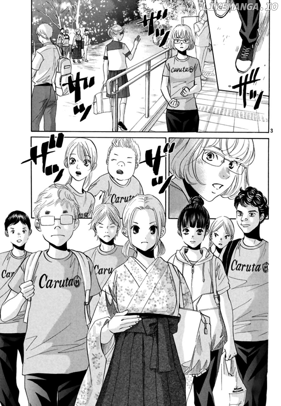 Chihayafuru chapter 170 - page 3