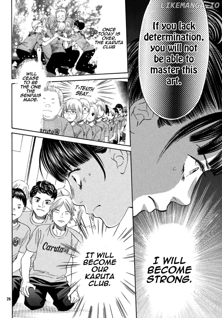 Chihayafuru chapter 170 - page 24