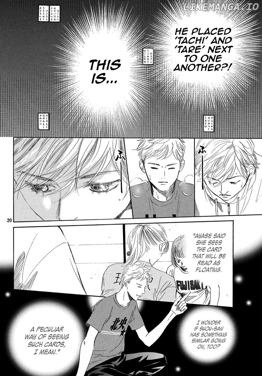 Chihayafuru chapter 189 - page 20