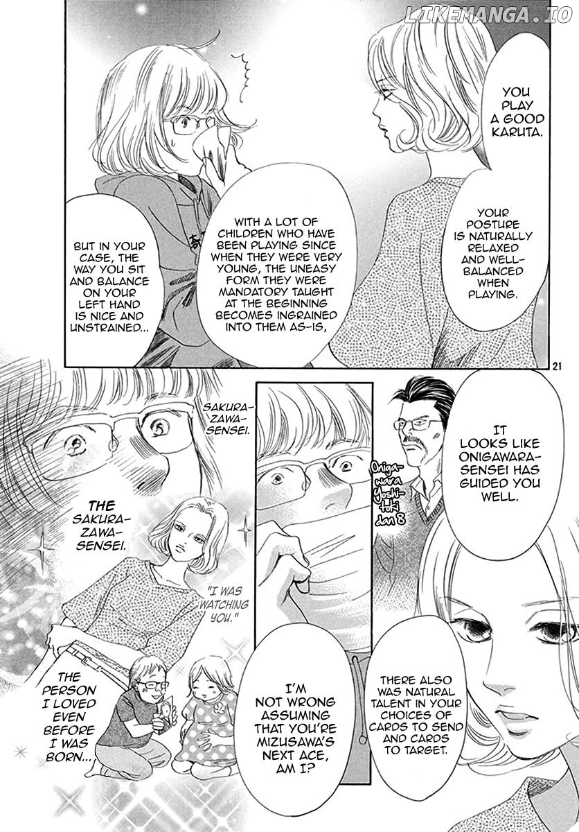 Chihayafuru chapter 190 - page 20