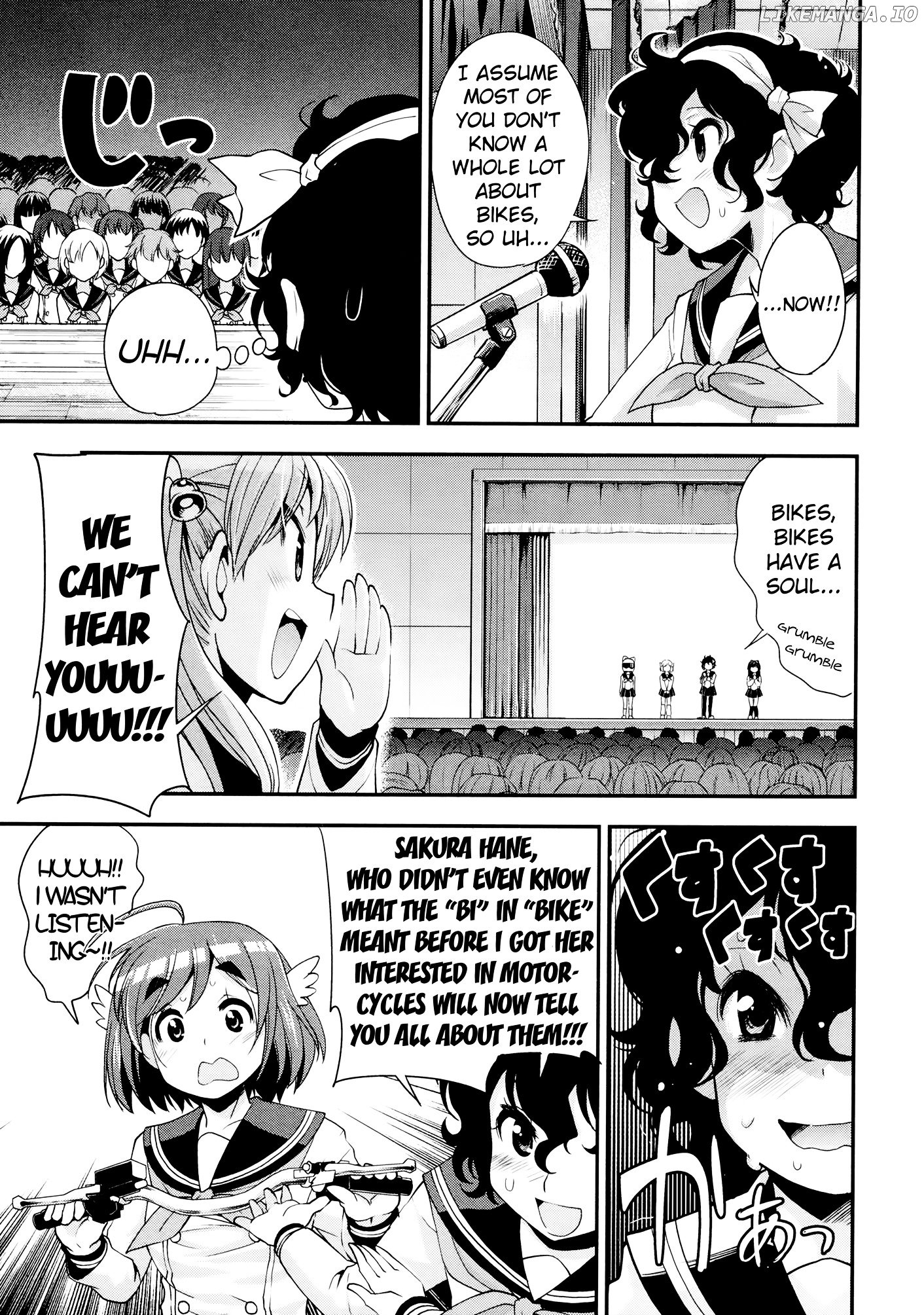 Bakuon!! chapter 32 - page 21