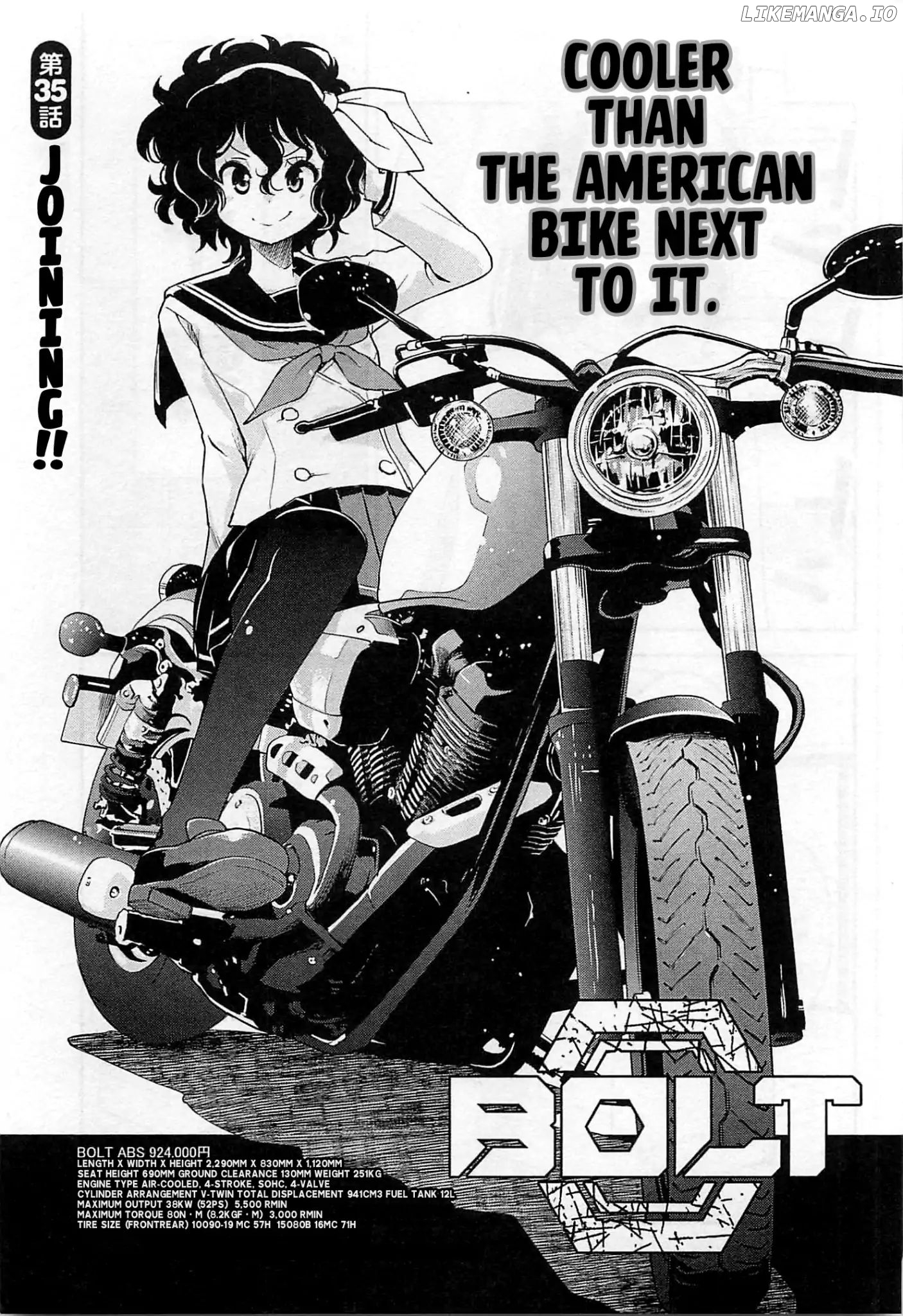 Bakuon!! chapter 35 - page 2