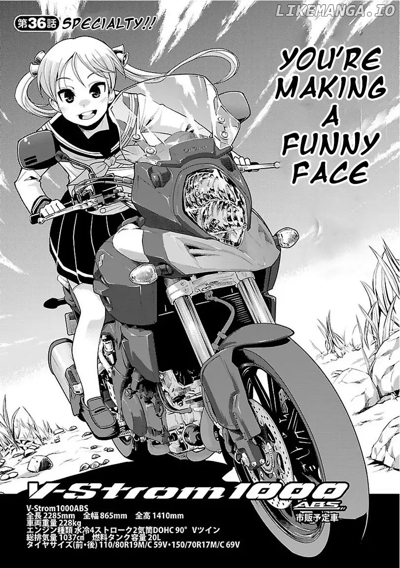 Bakuon!! chapter 36 - page 1