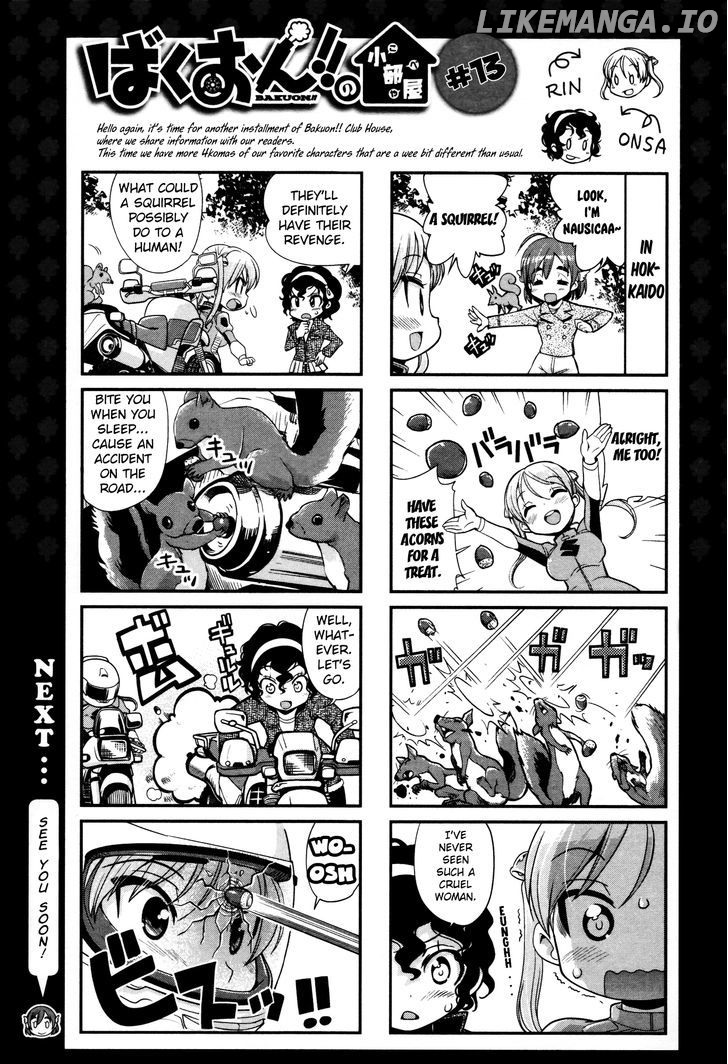 Bakuon!! chapter 16 - page 13