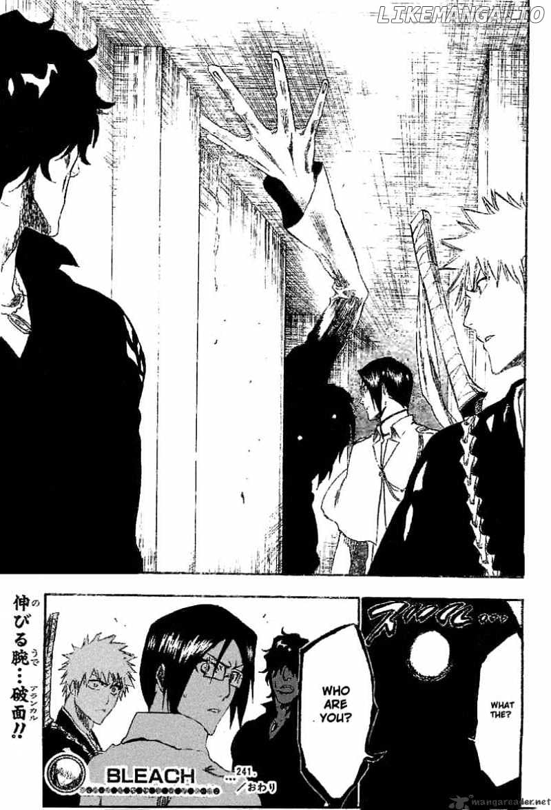 Bleach Chapter 241 - page 21