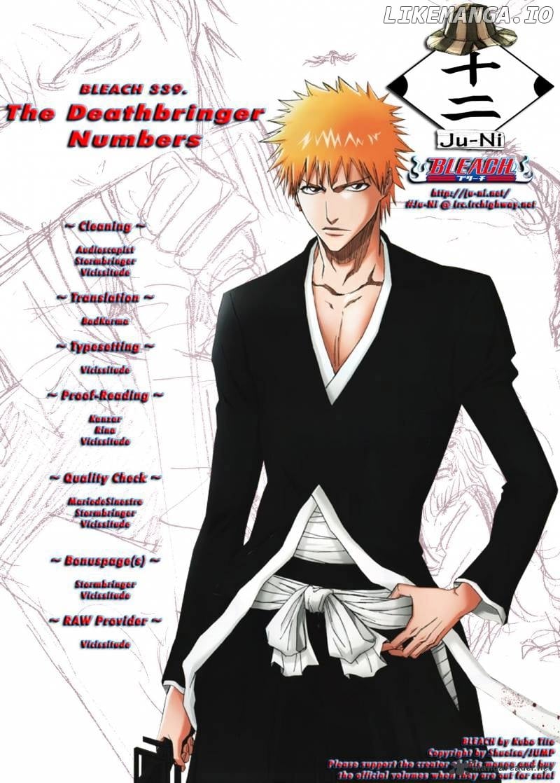 Bleach Chapter 339 - page 1