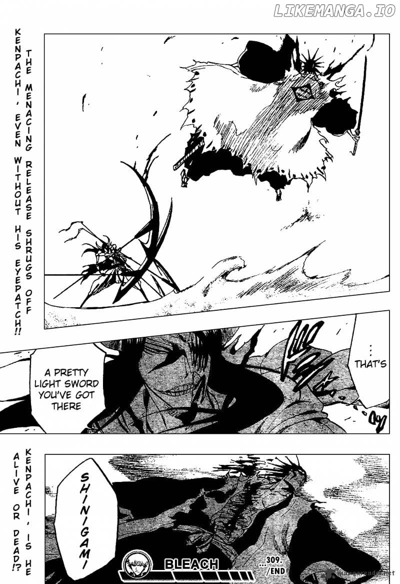 Bleach Chapter 309 - page 21