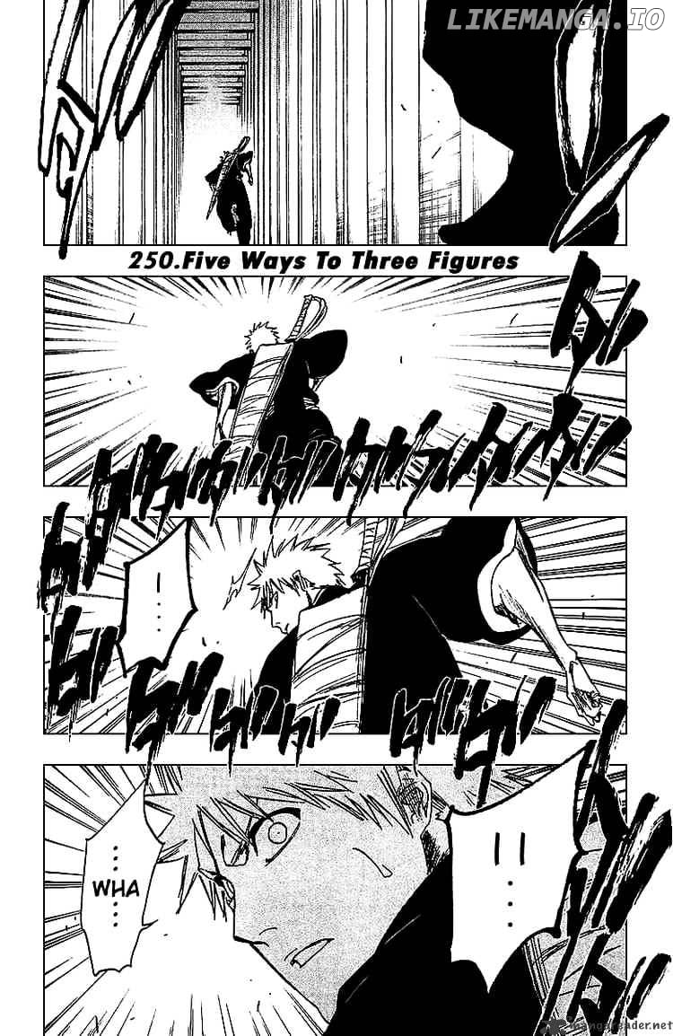 Bleach Chapter 250 - page 1