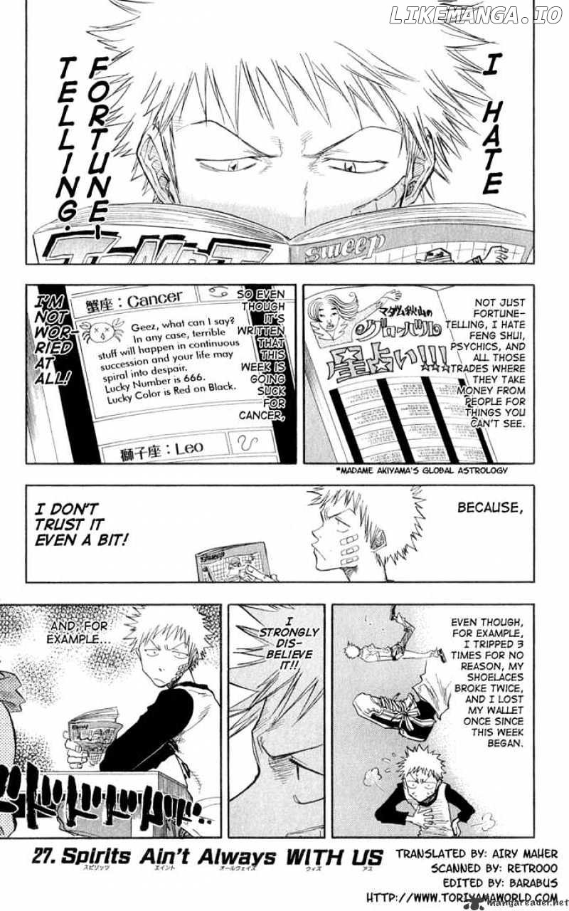 Bleach Chapter 27 - page 2