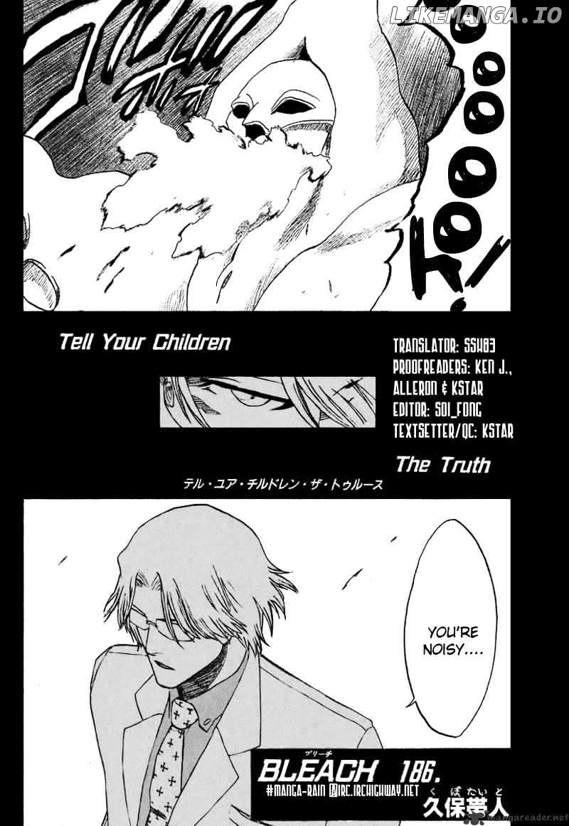 Bleach Chapter 186 - page 7