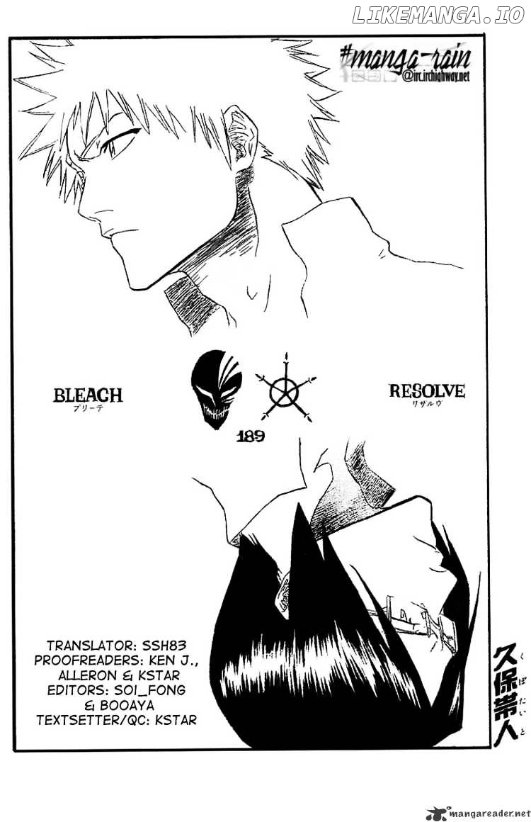 Bleach Chapter 189 - page 4