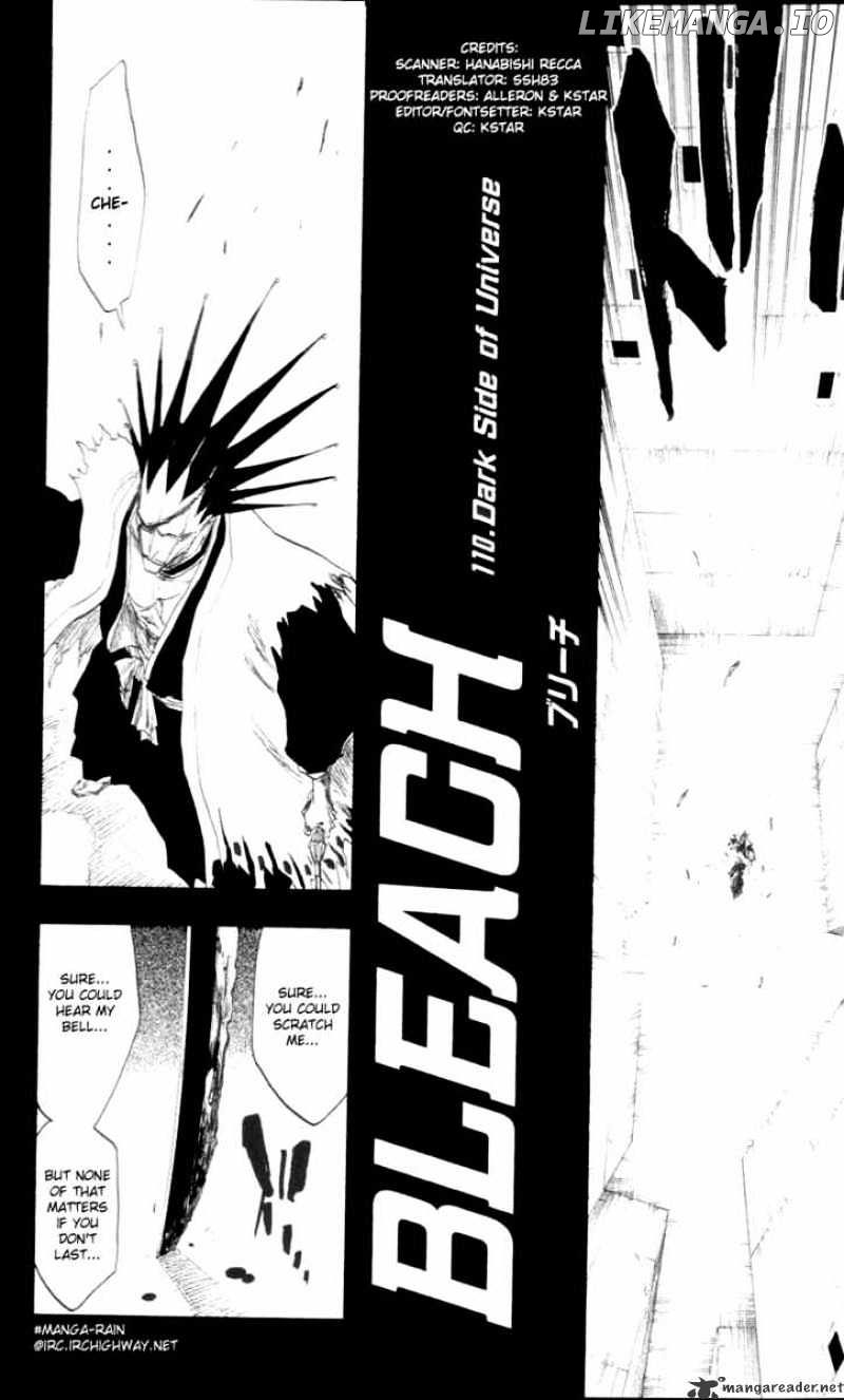 Bleach Chapter 110 - page 2