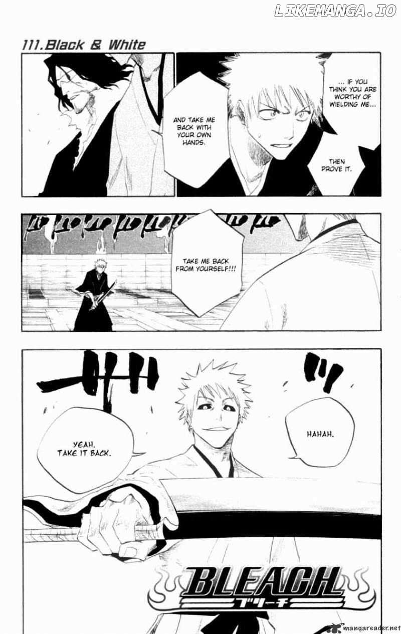 Bleach Chapter 111 - page 1