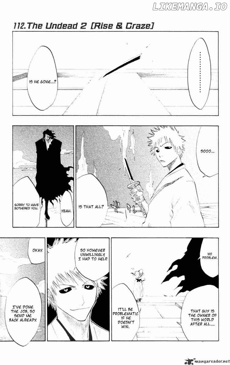 Bleach Chapter 112 - page 1