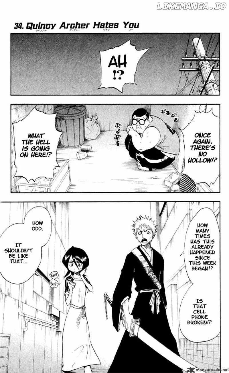 Bleach Chapter 34 - page 2