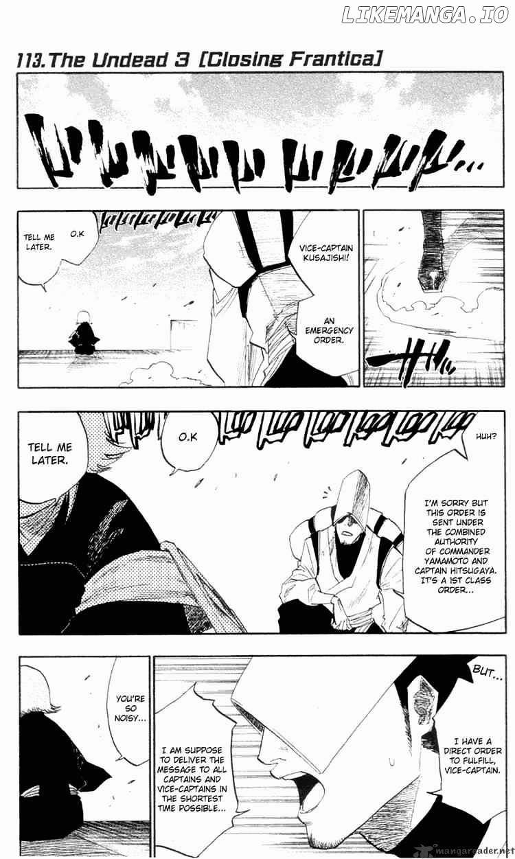 Bleach Chapter 113 - page 1